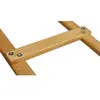 OUTIFRANCE Echelle de couvreur renforcée en bois pro 4 m