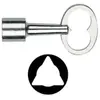 CLE TRIANGLE FEMELLE 14MM POMPIERS Outifrance