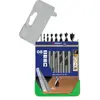 Coffret de 8 forets bois graduÃ©s - 3 pointes - Ã 2 Ã  10 mm TIVOLY