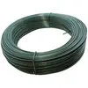 Fil de tension galva plastifié L50m Ø2,4mm Vert
