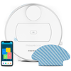 ROWENTA Aspirateur robot laveur, Aspire et lave, Navigation personnali...