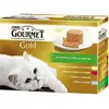 12x85g Gourmet Gold Les Terrines aux légumes - Pâtée pour chat