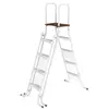 trigano Échelle de sécurité pour piscine hors sol 1,2 m - 1,3 m.