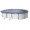 trigano Bâche d'hiver pour piscine métal ou résine ovale 7,6 m x 3,9 m