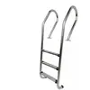 trigano Echelle inox 3 marches pour piscine bois