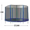 trigano Filet de protection pour trampoline de 2,44 m