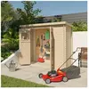 trigano Abri de jardin - bois brut - 3 m²