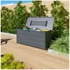 trigano Coffre de jardin résine anthracite 465 L