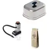 Ustensile plancha ENO fumage a froid avec Cloche - Inox