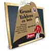 Jeujura - 8780-Tableau en Bois-Grand Tableau Noir en Bois - 88 x 66
