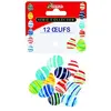 Billes en verre KIMPLAY -  uf - Lot de 12 - Pour enfants à partir de 3...
