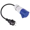 ELECTRALINE Rallonge caravane femelle 30 cm