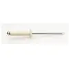 TOPCAR DEGOMETAL - 100 Rivets aveugles éclatés Alu/Acier Tête Ronde St...