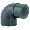 Coude PVC pression 90° réduit MF/F à coller Ø 63 mm - Fitt