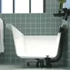 Valentin Vidage baignoire automatique à câble 650 mm noir