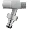 Robinet de jardin déco laiton nickelé AROZ