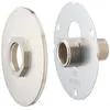 AROZ Platine de Fixation Confort Robinet Extérieur Avant/Après Crépi F...