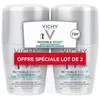Vichy Dermo-Détranspirant Invisible Protect 72H Anti-Taches Anti-Irritations Lot de 2 x 50ml
