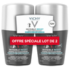 Vichy Homme Dermo-Détranspirant Invisible Protect 72H Lot de 2 x 50ml
