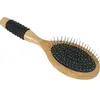 Brosse Pour Chien Pneumatique Zolux Bambou 6x3,5x24 Cm Mixte Beige