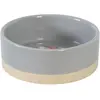 Zolux olaria voerbak keramiek grijs 14 cm 450 ml
