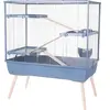 Cage grillagée lapin et rongeur sur pieds NeoLife 100 XL - Zolux Bleu