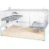 Cage Grillagée Rongeur Souris Et Hamster Panas Colour 80 Grise - Zolux