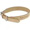 DIEGO&LOUNA Collier Cuir Naturel Diego & Louna - Couleur : Naturel, Ta...