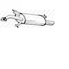 Einddemper 235161 Bosal