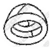 Aanslagrubber demper 255534 Bosal