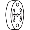Bosal Rubberstrip uitlaatsysteem