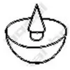 Aanslagrubber demper 255306 Bosal