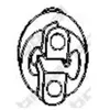 Aanslagrubber demper 255428 Bosal