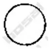 Afdichtring uitlaatpijp 256108 Bosal