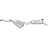 Silencieux arrière bosal 286-239