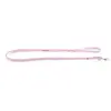Martin Sellier Laisse en Cuir Surpiqué Classique 16mm x 1m Rose