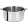 Cristel - F22Q Faitout inox 22cm sans poignée amovible - Collection Mutine