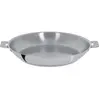 Cristel - P24Q- Poêle inox 24cm sans poignée amovible - Collection Mutine.