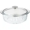 Cuiseur vapeur CRISTEL verre 20 cm avec couvercle