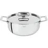 Faitout inox et couvercle Castel'Pro - Cristel 20cm