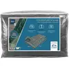 Bache Solaire 395x795 Gris Opaque 300 Microns  Sans Ourlet  EDG pour p...
