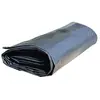 EDG BY AQUALUX INTERNATIONAL Couverture de protection et d'hivernage pour piscine hors sol ovale 730 x 375 cm - 130 g/m² - avec accessoires de serrage
