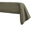 Taie de traversin unie en percale de coton PREMIÈRE - ESSIX - 43 x 190...