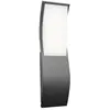 Applique murale extérieure IP65 (700lm 3000K) - Gris - Voltman