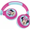 Lexibook, Minnie, Casque Audio Enfant 2-en-1 Bluetooth et Filaire, Sté...