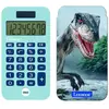 Lexibook Dinosaur 8 Digits Pocket rekenmachine met bescherming hoes