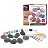 Lexibook Kit de Création Artistique sur Pierres avec Effet Métallique