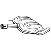 Silencieux central bosal 233-487