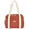 Béaba Paris Luiertas - Trendy & Unisex Verzorgingstas - 16L - Incl. Verzorgingsmatje & Koelvak - Terracotta