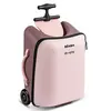 Valise avec assise de voyage Luggage Eazy Guimauve